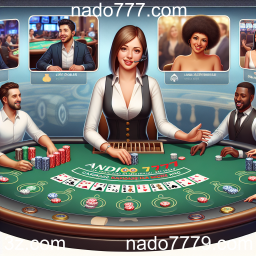 Experiência Imersiva no Casino Ao Vivo de nado777.com